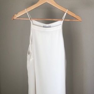 White Sleeveless Dress